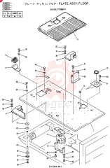 PLATE ASSY, FLOOR 24100J17386F4