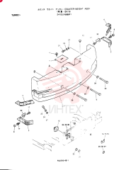 COUNTERWEIGHT ASSY 24100J16889F1