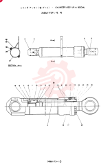 Схема (SK400LC) - MARK IV EXCAVATOR ASN YSJ00002 (1/95-12/95) 2438U1173F1