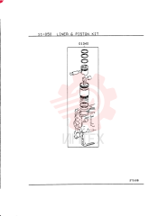 KIT, LINER, PISTON R VAME997031