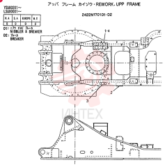 REWORK, UPP FRAME 2422N1701D1