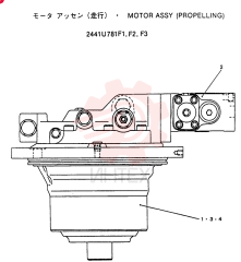 MOTOR-PUMP 2441U781F1
