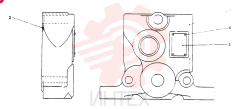 Схема (SK60) - MARK IV EXCAVATOR BTW LE17596 - LE17700 (1/95-12/03) 2436Z416F1
