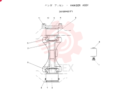 HANGER 2416R481F1