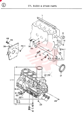 Схема (SK60) - MARK IV EXCAVATOR BTW LE17596 - LE17700 (1/95-12/03) VI894437-3974