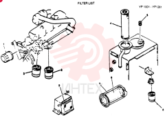 Схема (MD140BLC) - EXCAVATOR BTW YP1001 - YP1281 (1/80-12/06) VAME017914