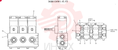 VALVE ASSY, SOLENOID CONSISTS OF THE FOLLOWING PARTS 2436U1240F1,F2,F3