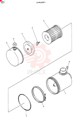 Схема (MD140BLC) - EXCAVATOR BTW YP1001 - YP1281 (1/80-12/06) 2446U236F1