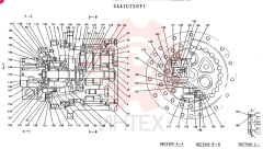 HYDRAULIC MOTOR 2441U750F1