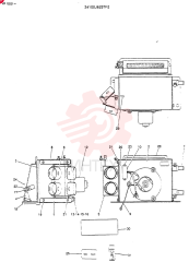 Схема (MD140BLC) - EXCAVATOR BTW YP1001 - YP1281 (1/80-12/06) 24100J6257F2