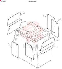 Схема (MD140BLC) - EXCAVATOR BTW YP1001 - YP1281 (1/80-12/06) 24100N5346F1