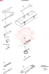 Схема (MD140BLC) - EXCAVATOR BTW YP1001 - YP1281 (1/80-12/06) 24100N5355F4