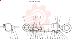 CYLINDER 2438U972F2