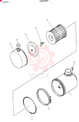 Схема (MD140BLC) - EXCAVATOR BTW YPU0001 - YPU0300 (1/80-12/06) 2446U236F1