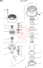 GEAR REDUCTION UNIT 24100J11681F3