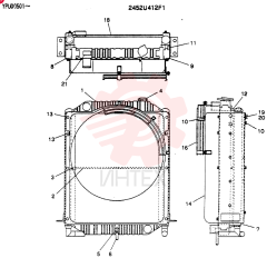 RADIATOR 2452U412F1