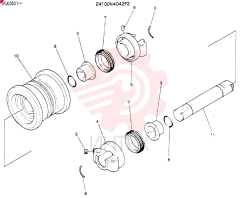 ROLLER ASSY 24100N4042P2