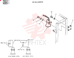 ALARM ASSY 24100J13381F2