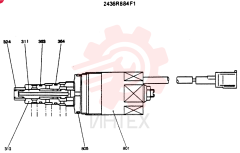 VALVE 2436R884F1