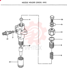 HOLDER ASM. ; NOZZLE VI1153300260