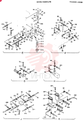 REMOTE-CONTROL ASSY, Serial Range: YPU00301-YPU00353 24100J13429F4 (2)