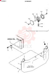 FLASHER ASSY, SWING 24100R239F1