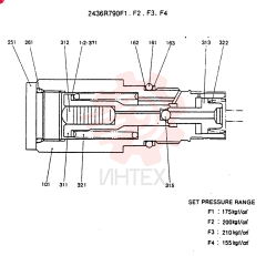 CONSISTS OF THE FOLLOWING PARTS 2436R790F1