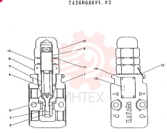 VALVE PRESSURE RELIE 2436R680F1