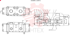 BRAKE VALVE 2436U1139F2