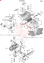 HYDR LINES, UPP 24100J6095F6 (2)