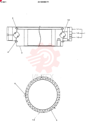 Схема (MD180LC) - EXCAVATOR ASN YG0647 (1/80-12/06) 24100N3631F1