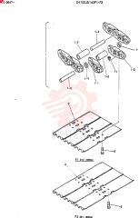 INSTAL, CRAWLER TRACK 24100J5143F1