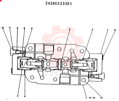 BRAKE VALVE 2436U1233F1