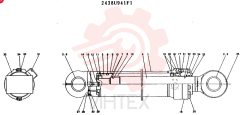 CYLINDER 2438U941F1