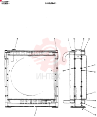 Схема (MD200BLC) - EXCAVATOR ASN YQ0565 (1/80-12/06) 2452U384F1