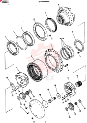 GEAR REDUCTION UNIT 24100X1366F2