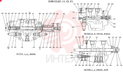 Схема (MD200BLC) - EXCAVATOR ASN YQU0001 (1/80-12/06)