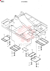 Схема (MD200BLC) - EXCAVATOR BTW YQ0101 - YQ0564 (1/80-12/06) 24100J6626F2