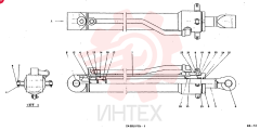 CYLINDER ASSY, CONSISTS OF THE FOLLOWING PARTS 2438U705F1