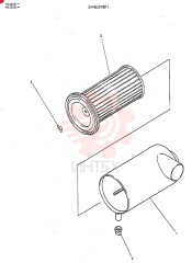 Схема (MD200BLC) - EXCAVATOR BTW YQ0101 - YQ0564 (1/80-12/06) 2446U242F1