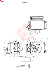 Схема (MD200BLC) - EXCAVATOR BTW YQ0101 - YQ0564 (1/80-12/06) 24100J6257F2