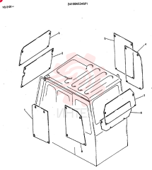 Схема (MD200BLC) - EXCAVATOR BTW YQ0101 - YQ0564 (1/80-12/06) 24100N5346F1