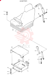 SEAT ASSY 24100N7702F2