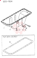 ENGINE OIL PAN VAME088569
