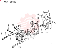 ENGINE OIL PUMP VAME013163