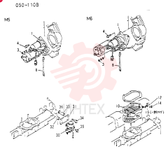 STARTER MOTOR,24V, 5kW VAME087590 (1)