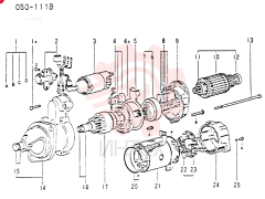 STARTER MOTOR VAME087587