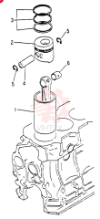 LINER, ENGINE CYLIND VAME999993