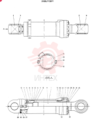 CYLINDER 2438U1108F1