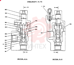 VALVE ASSY, HOLDING 2436U2623F1~F3